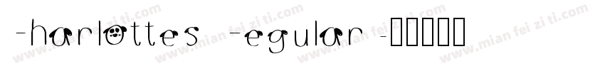 Charlottes Regular字体转换